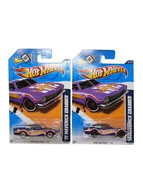 2Hot Wheels 71 Maverick Grabber HW Racing 12 Wheel Variation NEW #D-22